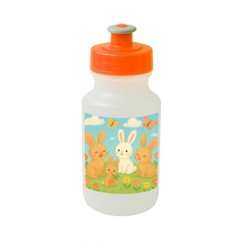 Garrafinha Squeeze Personalizada Coelhinhos