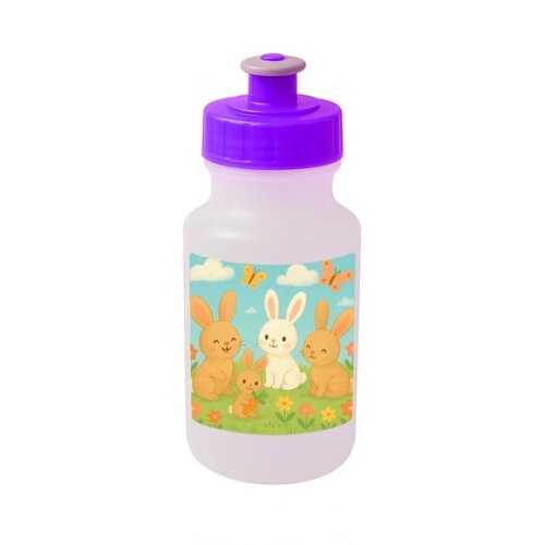 Garrafinha Squeeze Personalizada Coelhinhos