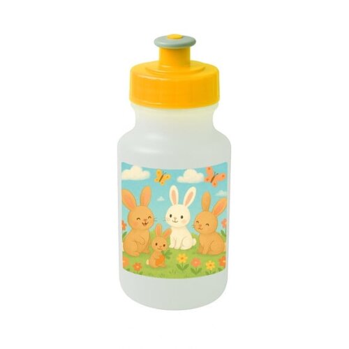 Garrafinha Squeeze Personalizada Coelhinhos