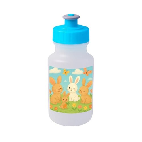 Garrafinha Squeeze Personalizada Coelhinhos