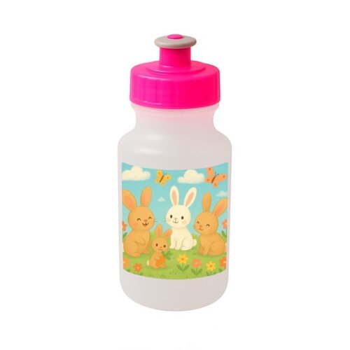 Garrafinha Squeeze Personalizada Coelhinhos