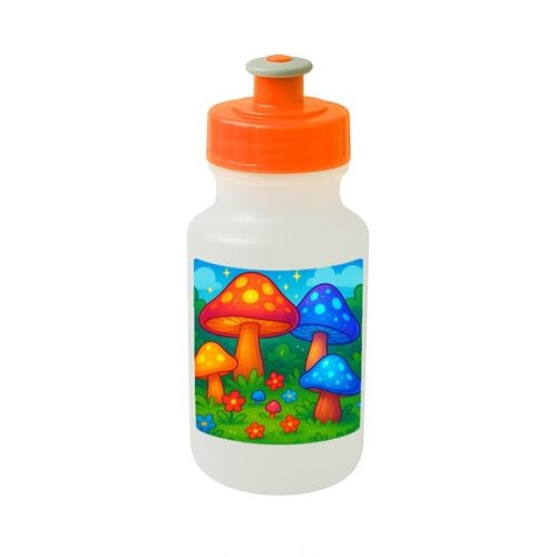 Garrafinha Squeeze Personalizada Cogumelos Mágicos