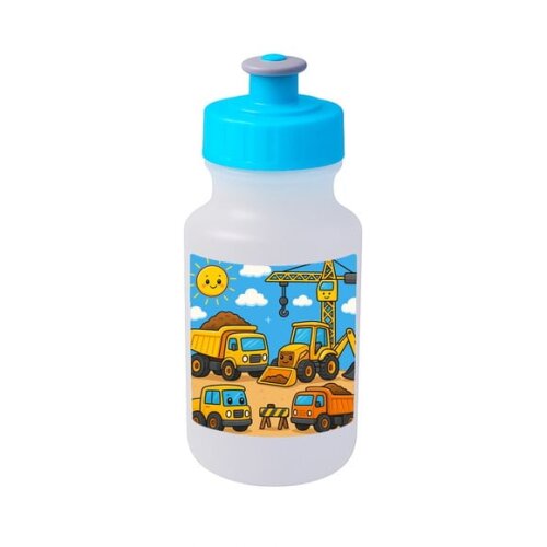 Garrafinha Squeeze Personalizada Construção Civil