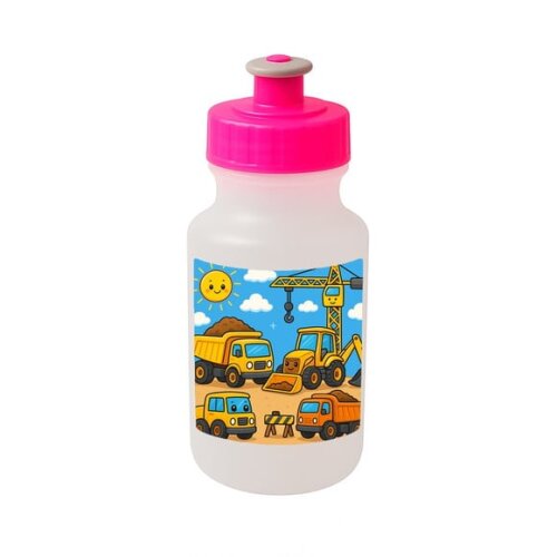 Garrafinha Squeeze Personalizada Construção Civil
