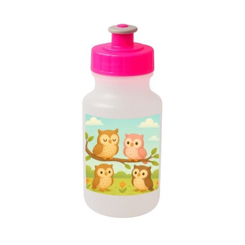 Garrafinha Squeeze Personalizada Corujinhas