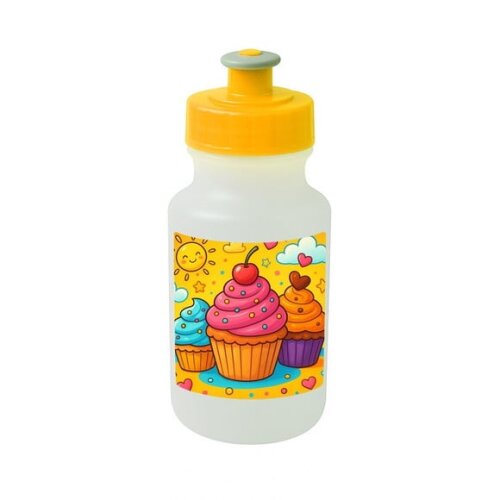 Garrafinha Squeeze Personalizada Cupcakes