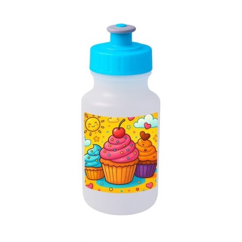 Garrafinha Squeeze Personalizada Cupcakes