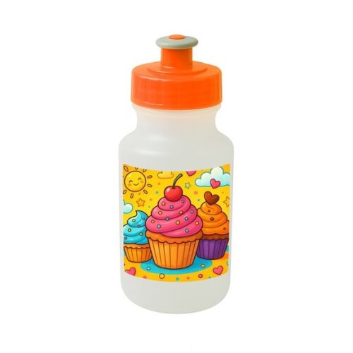 Garrafinha Squeeze Personalizada Cupcakes