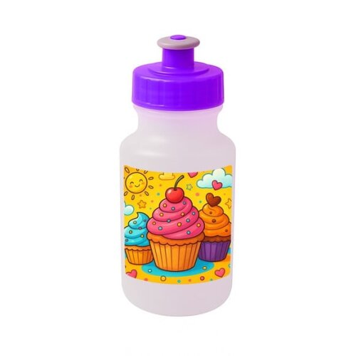 Garrafinha Squeeze Personalizada Cupcakes