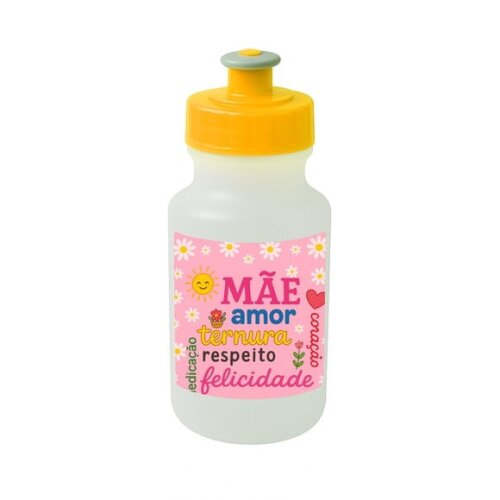 Garrafinha Squeeze Personalizada Dia das Mães