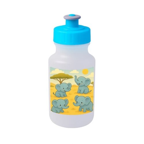 Garrafinha Squeeze Personalizada Elefantinhos