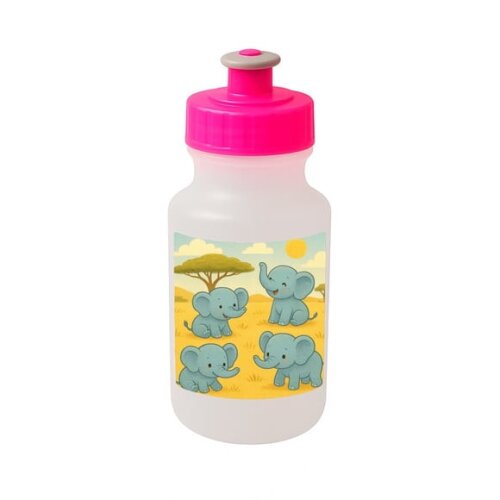 Garrafinha Squeeze Personalizada Elefantinhos
