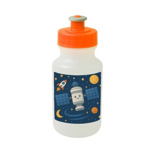 Garrafinha Squeeze Personalizada Estação Espacial