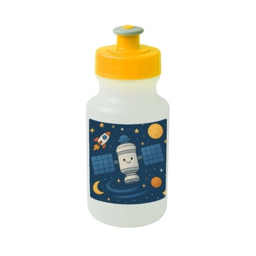 Garrafinha Squeeze Personalizada Estação Espacial