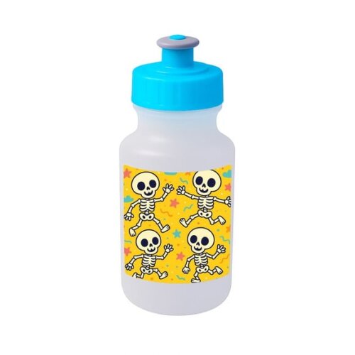 Garrafinha Squeeze Personalizada Esqueletinhos Kids