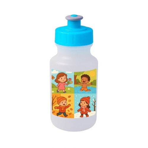 Garrafinha Squeeze Personalizada Estações do Ano