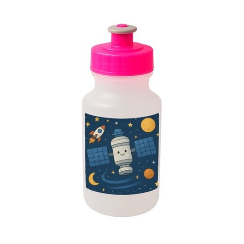 Garrafinha Squeeze Personalizada Estação Espacial