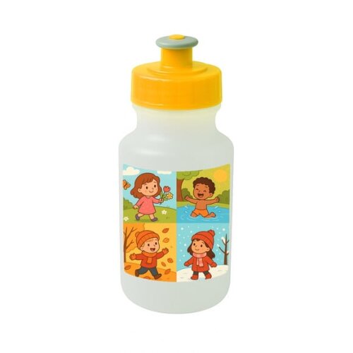 Garrafinha Squeeze Personalizada Estações do Ano