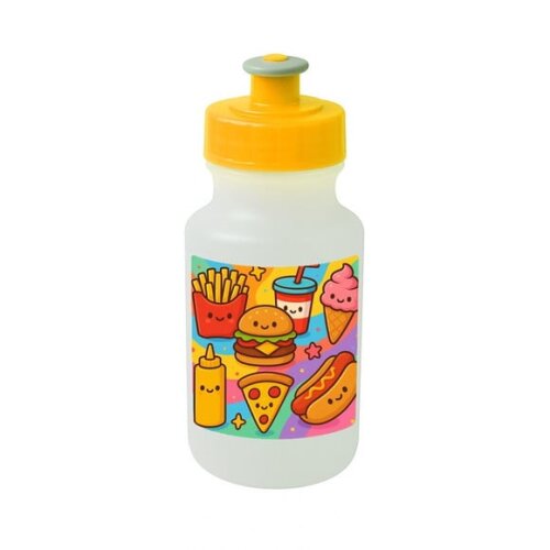 Garrafinha Squeeze Personalizada Fast Food