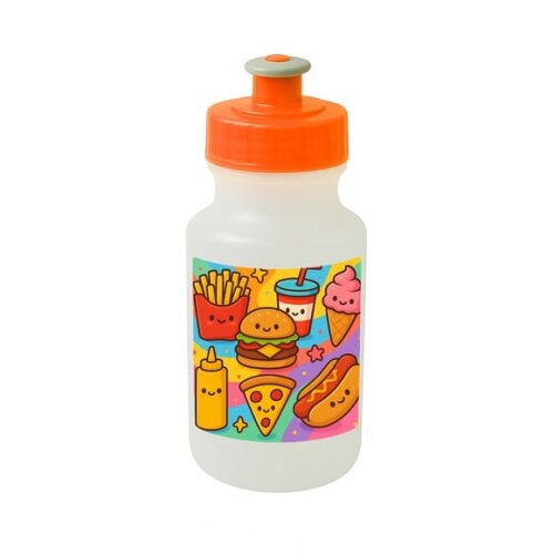 Garrafinha Squeeze Personalizada Fast Food