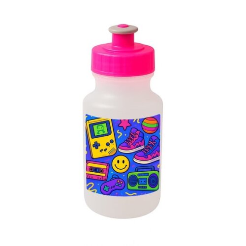 Garrafinha Squeeze Personalizada Festa Anos 90
