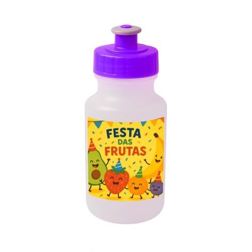 Garrafinha Squeeze Personalizada Festa das Frutas
