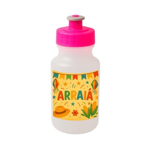 Garrafinha Squeeze Personalizada Festa Junina Arraiá