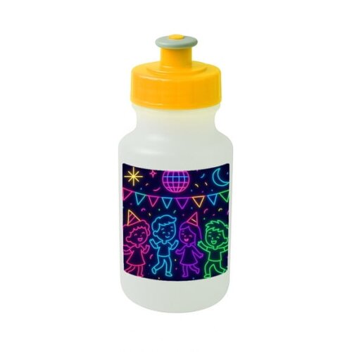Garrafinha Squeeze Personalizada Festa Neon