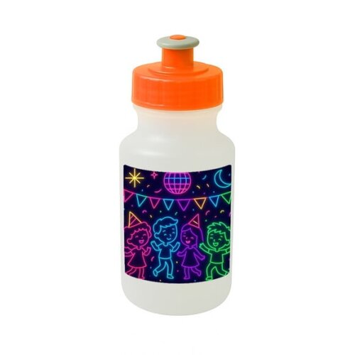 Garrafinha Squeeze Personalizada Festa Neon