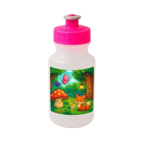 Garrafinha Squeeze Personalizada Floresta Encantada