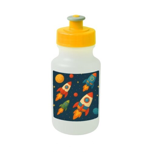 Garrafinha Squeeze Personalizada Foguetes