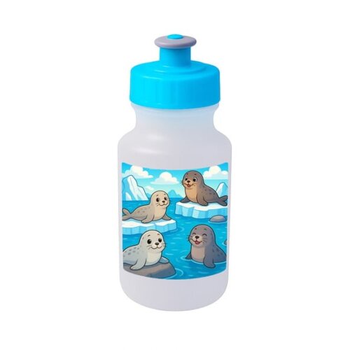 Garrafinha Squeeze Personalizada Focas