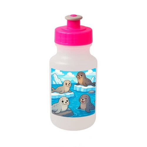 Garrafinha Squeeze Personalizada Focas
