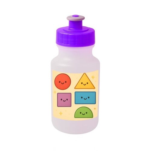 Garrafinha Squeeze Personalizada Formas Geométricas