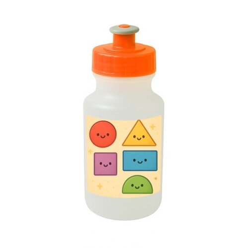 Garrafinha Squeeze Personalizada Formas Geométricas