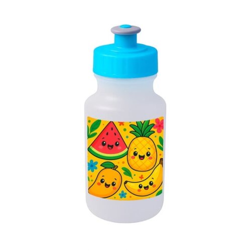 Garrafinha Squeeze Personalizada Frutas Tropicais