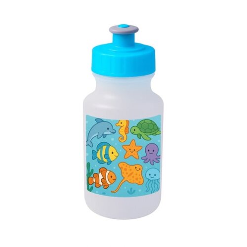 Garrafinha Squeeze Personalizada Fundo do Mar