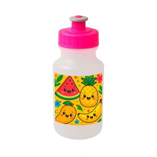Garrafinha Squeeze Personalizada Frutas Tropicais
