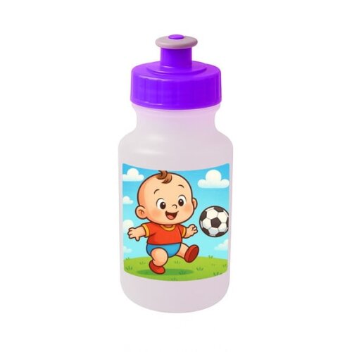 Garrafinha Squeeze Personalizada Futebol Baby