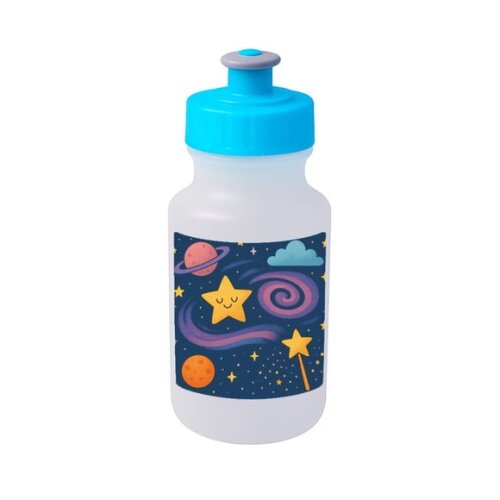 Garrafinha Squeeze Personalizada Galáxia Mágica