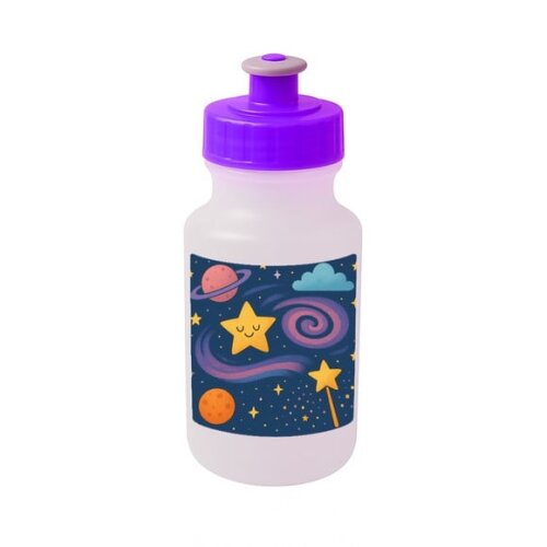 Garrafinha Squeeze Personalizada Galáxia Mágica