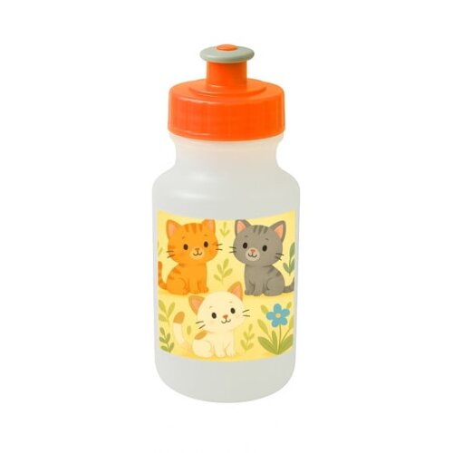 Garrafinha Squeeze Personalizada Gatinhos