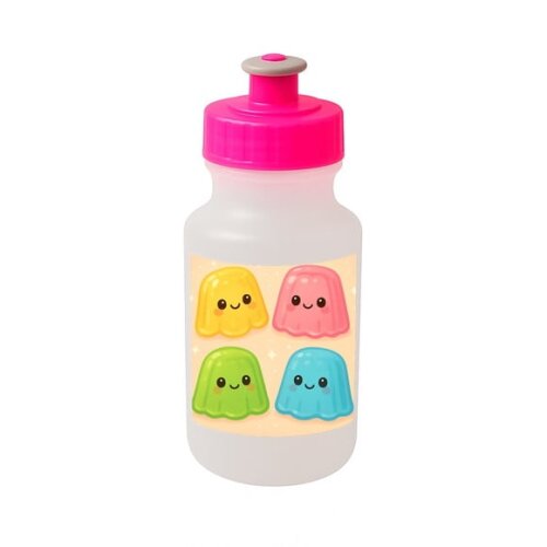 Garrafinha Squeeze Personalizada Gelatinas