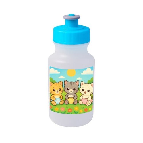 Garrafinha Squeeze Personalizada Gatinhos Baby