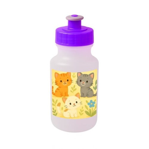 Garrafinha Squeeze Personalizada Gatinhos