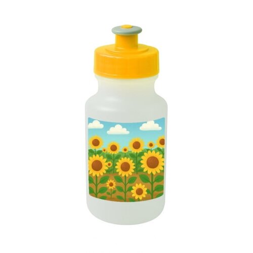 Garrafinha Squeeze Personalizada Girassóis
