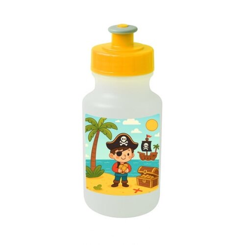 Garrafinha Squeeze Personalizada Ilha Pirata