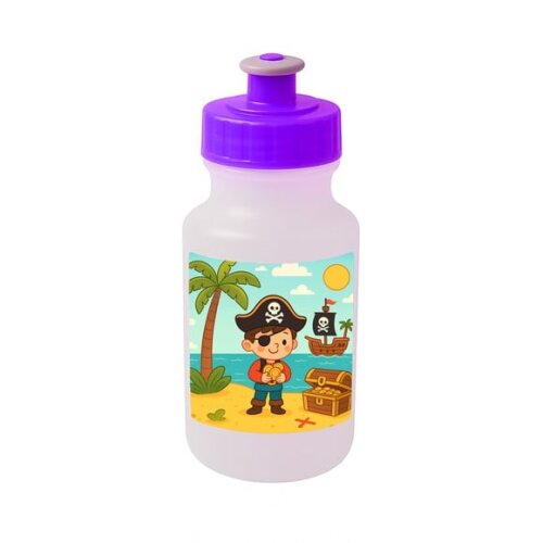Garrafinha Squeeze Personalizada Ilha Pirata