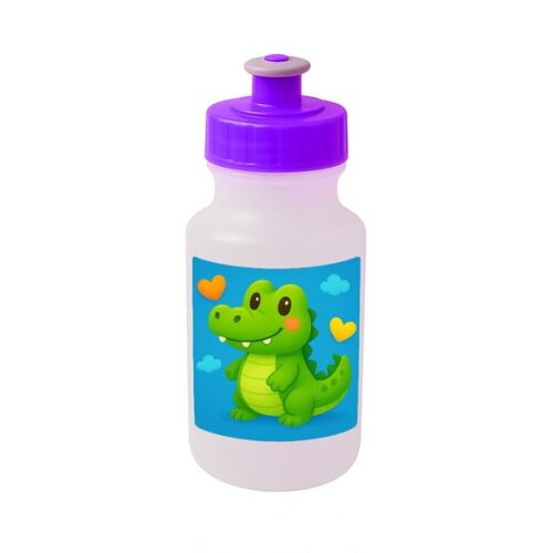 Garrafinha Squeeze Personalizada Jacaré Baby