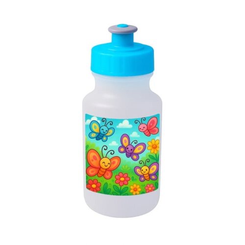 Garrafinha Squeeze Personalizada Jardim das Borboletas
